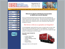 Tablet Screenshot of edi-ny.com